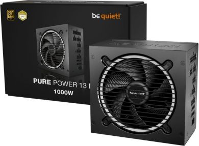  Power Supply BE QUIET Pure Power 13 1000 Watts Peak Power 1050 Watts Efficiency 80 PLUS GOLD PFC Active MTBF 100000 hours BP028EU BP028EU | Elektrika.lv