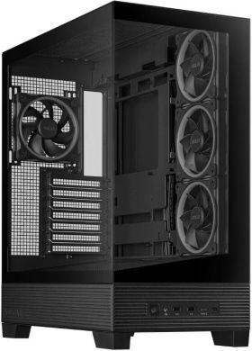 Asus Case ASUS ASUS A31 PLUS Case MidiTower Case product features Transparent panel ATX BTX MicroATX MiniITX Colour Black A31PLUSTGARGBBLACK A31 PLUS TG ARGB BLA | Elektrika.lv