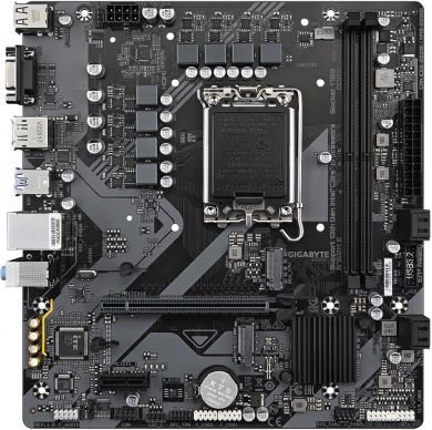Gigabyte Mainboard GIGABYTE Intel B760 Express LGA1700 Micro-ATX Memory DDR5 Memory slots 2 B760ME1.0 B760M E 1.0 | Elektrika.lv