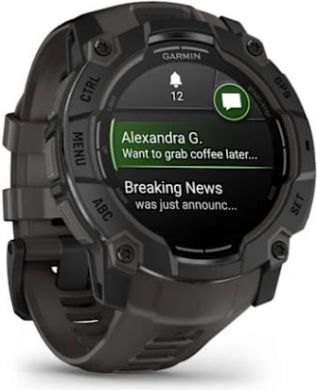 Garmin SMARTWATCH INSTINCT 3 AMOLED/BLK/CHARCO 010-03020-00 GARMIN 010-03020-00 | Elektrika.lv