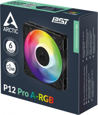  CASE FAN 120MM P12 PRO A-RGB/ACFAN00309A ARCTIC ACFAN00309A | Elektrika.lv