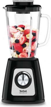 Tefal Blender 800W, 1,25L, blackmelns/brushed steel BL4358 | Elektrika.lv