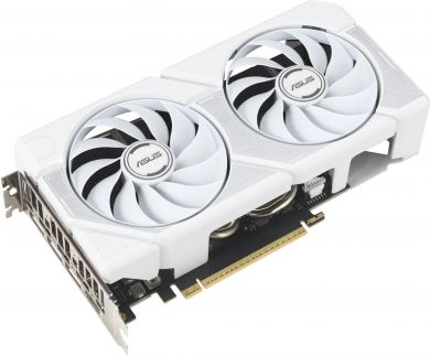 Asus Graphics Card ASUS NVIDIA GeForce RTX 5060 Ti 16 GB GDDR7 128 bit PCI Express 5.0 Active DUAL-RTX5060TI-O16G-WHITE DUAL-RTX5060TI-O16G- | Elektrika.lv
