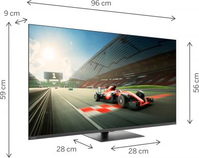 THOMSON TV Set THOMSON 43 " 4K Ultra HD 3840 x 2160 pixels Flat 16:9 QLED Pro 43QG7C04 43QG7C04 | Elektrika.lv