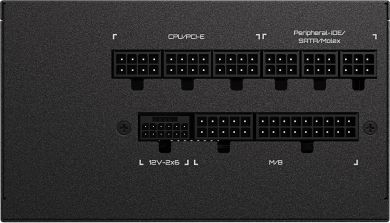 Gigabyte Power Supply GIGABYTE UD750GM PG5 V2 ATX 3.1 750 Watts Efficiency 80 PLUS GOLD PFC Active MTBF 100000 hours GP-UD750GMPG5V2 GP-UD750GM PG5 V2 | Elektrika.lv