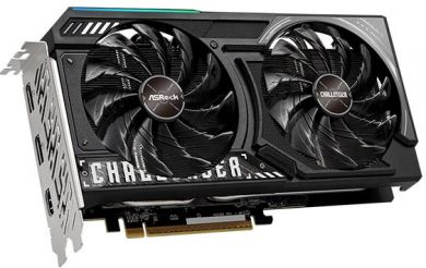 Asrock Graphics Card ASROCK AMD Radeon RX 9060 XT 16 GB GDDR6 128 bit PCIE 5.0 16x Dual Slot Fansink RX9060XTCL16GO RX9060XT CL 16GO | Elektrika.lv