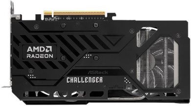 Asrock Graphics Card ASROCK AMD Radeon RX 9060 XT 16 GB GDDR6 128 bit PCIE 5.0 16x Dual Slot Fansink RX9060XTCL16GO RX9060XT CL 16GO | Elektrika.lv