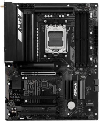 Asrock Mainboard ASROCK AMD X870 SAM5 ATX Memory DDR5 Memory slots 4 X870PRO-AWIFI X870 PRO-A WIFI | Elektrika.lv