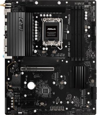 Asrock Mainboard ASROCK Intel Z890 LGA1851 ATX Memory DDR5 Memory slots 4 Z890PRO-AWIFI Z890 PRO-A WIFI | Elektrika.lv