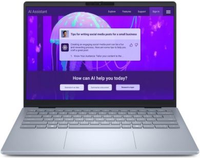 Dell Notebook DELL 14 Plus DB14250 CPU  Intel Core Ultra u9-288V 3300 MHz 14" 2560x1600 RAM 32GB LPDDR5x 8533 MHz SSD 1TB Intel Arc Graphics Integrated NOR Windows 11 Pro Ice Blue 1.55 kg DB14250_LNL_203_NORD DB14250_LNL_203_NORD | Elektrika.lv