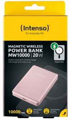 INTENSO POWER BANK USB 10000MAH MAG/ROSE 7344033 INTENSO 7344033 | Elektrika.lv