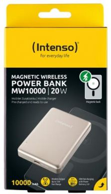 INTENSO POWER BANK USB 10000MAH MAG/CHAMPAGNE 7344031 INTENSO 7344031 | Elektrika.lv