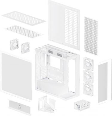  Case ARCTIC Xtender VG (White) Case product features Transparent panel Not included Colour White ACPCC00017A ACPCC00017A | Elektrika.lv