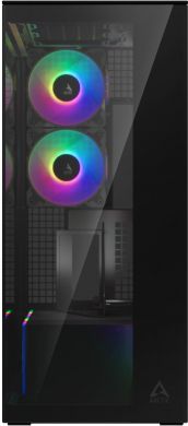  Case ARCTIC EATX Black Midi Tower PC Xtender VG (Mirror Black) ACPCC00019A ACPCC00019A | Elektrika.lv