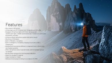 NITECORE HEADLAMP NU SERIES 400 LUMENS/NU25 MCT UL NITECORE NU25 MCT UL | Elektrika.lv