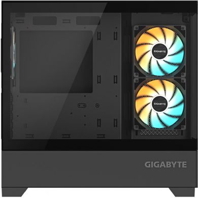 Gigabyte Case GIGABYTE C201 PANORAMIC MidiTower Case product features Rackmountable/Removeable HDD basket/Transparent panel Not included MicroATX MiniITX Colour Black GB-C201P GB-C201P | Elektrika.lv