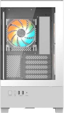 Gigabyte Case GIGABYTE GB-C201PI MidiTower Case product features Rackmountable/Accessory/Transparent panel Not included MicroATX MiniITX Colour White GB-C201PI GB-C201PI | Elektrika.lv
