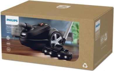 Philips Vacuum Cleaner PHILIPS Bagged 900 Watts Noise 75 dB Black Weight 5.3 kg XD8122/10 XD8122/10 | Elektrika.lv