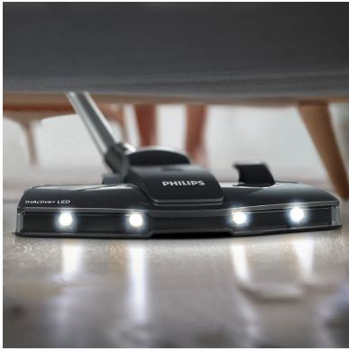 Philips Vacuum Cleaner PHILIPS Performer LED 8000 Series Bagged/For carpets 900 Watts Noise 75 dB White Weight 5.3 kg XD8142/12 XD8142/12 | Elektrika.lv