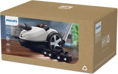 Philips Vacuum Cleaner PHILIPS Performer LED 8000 Series Bagged/For carpets 900 Watts Noise 75 dB White Weight 5.3 kg XD8142/12 XD8142/12 | Elektrika.lv