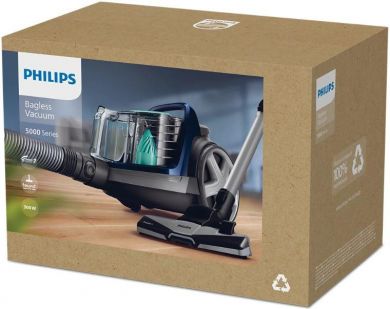 Philips Vacuum Cleaner PHILIPS Bagless 900 Watts Capacity 1.5 l Noise 77 dB Dark Grey Weight 5.3 kg FC9556/09 FC9556/09 | Elektrika.lv