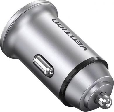  MOBILE CHARGER CAR USB/2P GRAY FFBH0 VENTION FFBH0 | Elektrika.lv