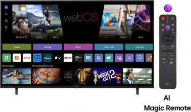 LG TV Set LG 75 " 4K Ultra HD 3840 x 2160 pixels Flat 16:9 LED 75NANO80A3B 75NANO80A3B | Elektrika.lv