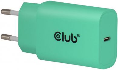  MOBILE CHARGER WALL USB-C/2PK 30W GREEN CAC-3024 CLUB3D CAC-3024 | Elektrika.lv