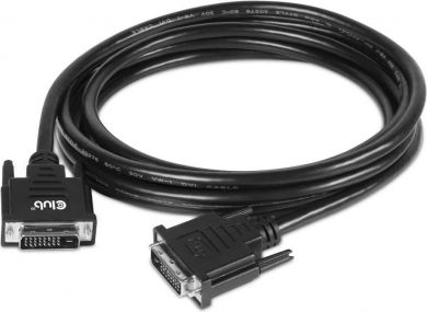  CABLE DVI-D TO DVI-D 3M/M/M CAC-1223 CLUB3D CAC-1223 | Elektrika.lv