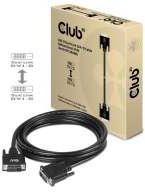  CABLE DVI-D TO DVI-D 3M/M/M CAC-1223 CLUB3D CAC-1223 | Elektrika.lv