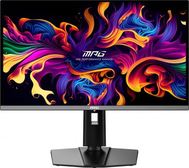 MSI Monitor MSI MPG 272URX QD-OLED 27" Gaming/4K Matte Panel QD-OLED 3840x2160 16:9 240 ?? 0.03 ms Swivel Pivot Height adjustable Tilt Colour Black MPG272URXQD-OLED MPG 272URX QD-OLED | Elektrika.lv