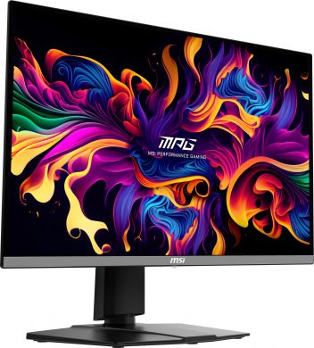 MSI Monitor MSI MPG 272URX QD-OLED 27" Gaming/4K Matte Panel QD-OLED 3840x2160 16:9 240 ?? 0.03 ms Swivel Pivot Height adjustable Tilt Colour Black MPG272URXQD-OLED MPG 272URX QD-OLED | Elektrika.lv
