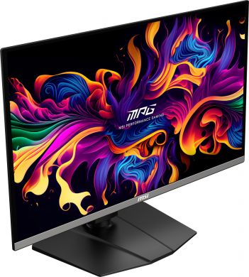 MSI Monitor MSI MPG 272URX QD-OLED 27" Gaming/4K Matte Panel QD-OLED 3840x2160 16:9 240 ?? 0.03 ms Swivel Pivot Height adjustable Tilt Colour Black MPG272URXQD-OLED MPG 272URX QD-OLED | Elektrika.lv