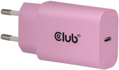  MOBILE CHARGER WALL USB-C/2PACK 30W PINK CAC-3021 CLUB3D CAC-3021 | Elektrika.lv