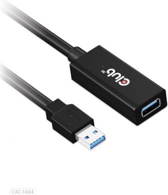  CABLE USB3.2 TO USB3.2 5M/M/F CAC-1404 CLUB3D CAC-1404 | Elektrika.lv