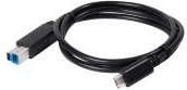  CABLE USB-C TO USB3.1 1M/M/M CAC-1524 CLUB3D CAC-1524 | Elektrika.lv