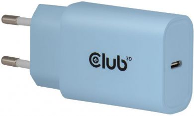  MOBILE CHARGER WALL USB-C/2PACK 30W BLUE CAC-3022 CLUB3D CAC-3022 | Elektrika.lv