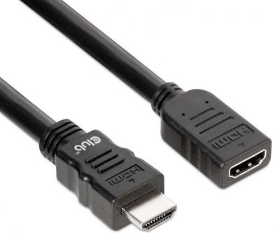  CABLE HDMI TO HDMI 5M/M/F CAC-1325 CLUB3D CAC-1325 | Elektrika.lv