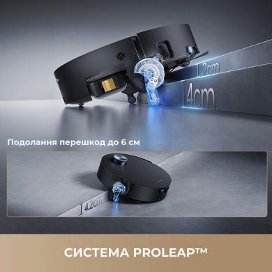 Dreame VACUUM CLEANER ROBOT AQUA10 UL/TRACK COM RLR81CE-1-BK DREAME RLR81CE-1 BLACK | Elektrika.lv