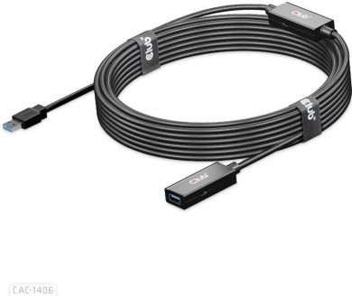  CABLE USB3.2 REPEATER 10M/M/F CAC-1405 CLUB3D CAC-1405 | Elektrika.lv