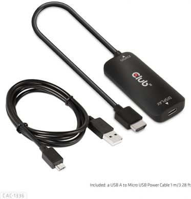  I/O ADAPTER USB-C TO USB/HDMI/M/F CAC-1336 CLUB3D CAC-1336 | Elektrika.lv