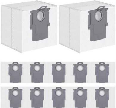 Roborock Vacuum Cleaner Accessory ROBOROCK Disposable Dust Bag 12-pack White For H5 8.04.0032 8.04.0032 | Elektrika.lv