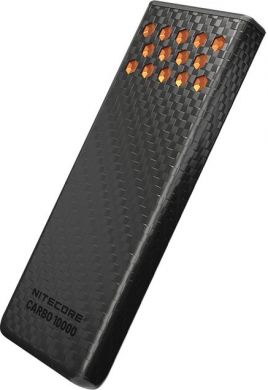 NITECORE POWER BANK 10000MAH/CARBO 10000 G2 ORANGE NITECORE CARBO 10000 GEN2 ORA | Elektrika.lv