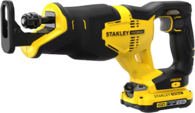  Stanley | 18V V20 Reciprocating Saw - 2 x 2.0Ah Kitbox | SFMCS300D2K-QW | 18 V SFMCS300D2K-QW