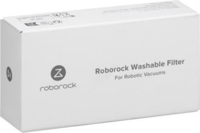 Roborock Vacuum Cleaner Accessory ROBOROCK Washable Filter Model MOQ60 For Saros 10R 8.02.0387 8.02.0387 | Elektrika.lv