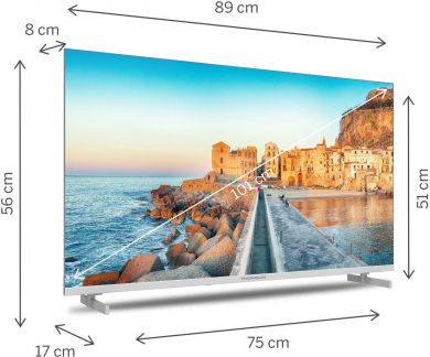 THOMSON TV Set THOMSON 40 " Full HD 1920 x 1080 pixels Flat 16:9 LCD 40FG2S15W 40FG2S15W | Elektrika.lv