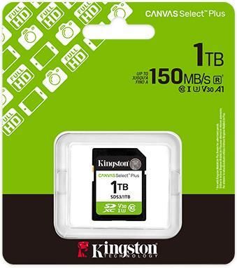 Kingston MEMORY SDXC 1TB UHS-I/SDS3/1TB KINGSTON SDS3/1TB | Elektrika.lv