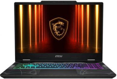 MSI Notebook MSI Cyborg A15 AI B2HWFKG CPU AMD RyzenT 7 260 3.8 GHz 15.6 " 1920 x 1080 pixels RAM 16 GB DDR5-SDRAM SSD 512 GB Discrete graphics NVIDIA GeForce RTX 5060 8 GB On-board graphics Yes Numeric keypad Yes OS installed Windows 11 Home Colour Blac CYBORG A15 AI B2HWFK | Elektrika.lv