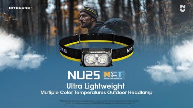 NITECORE HEADLAMP NU SERIES 400 LUMENS/NU25 MCT NITECORE NU25 MCT | Elektrika.lv