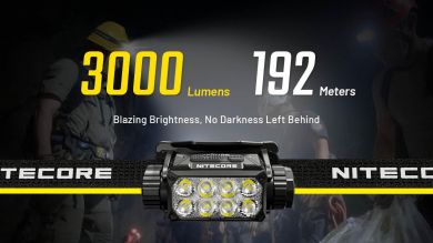 NITECORE HEADLAMP H SERIES 3000 LUMENS/HC75 UHE NITECORE HC75 UHE | Elektrika.lv